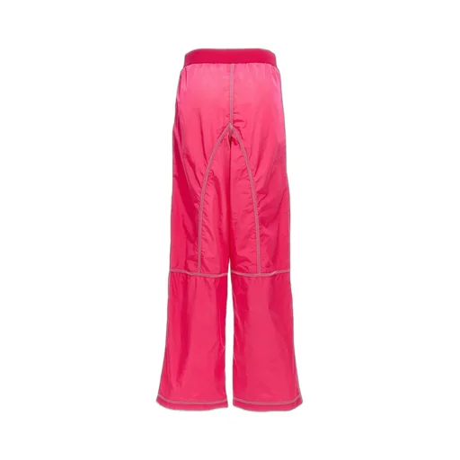 Wide-Leg Track Pants