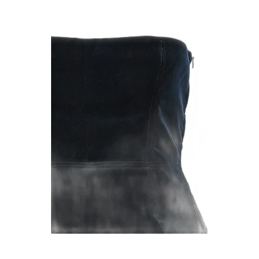 Velvet Peplum Corset Top