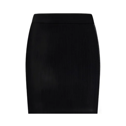 Ribbed Midi Skirt