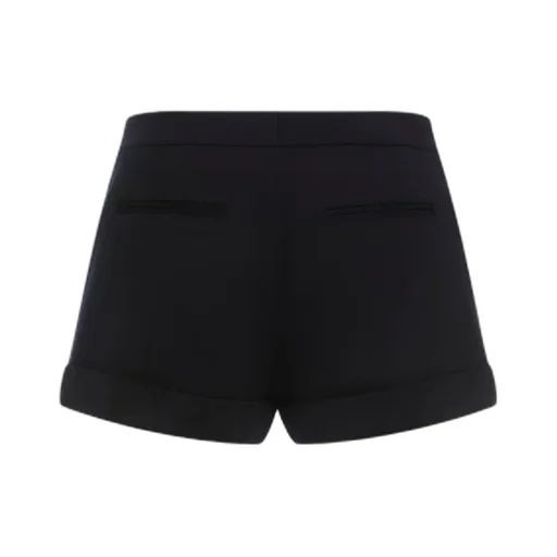 High-Waisted Shorts With Button Details