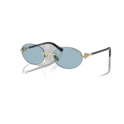 Oval Rimless Sunglasses