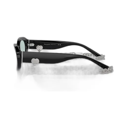 Oval Sunglasses With Chain Detail