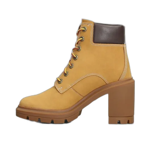 Lace-Up Heeled Boots