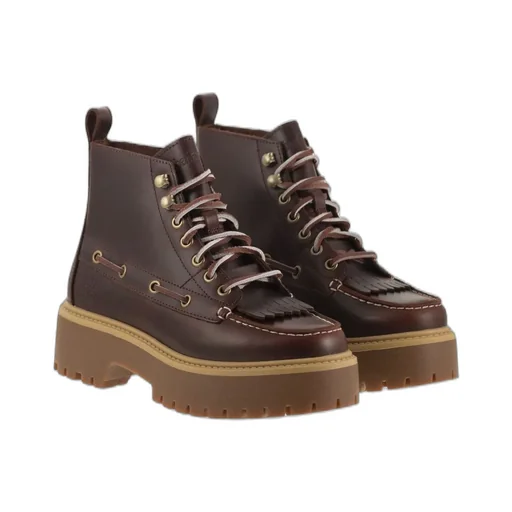 Lace-Up Boots