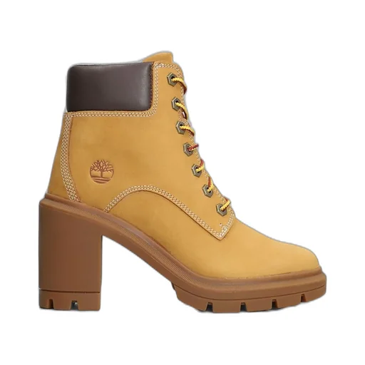 Lace-Up Heeled Boots