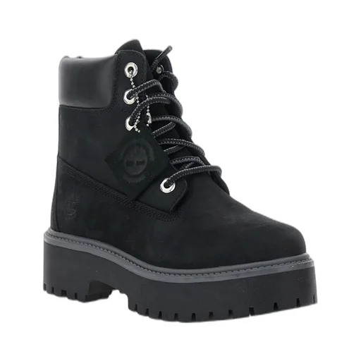 Platform Lace-Up Boots
