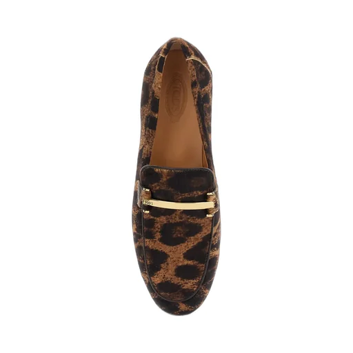 Leopard Print Loafers