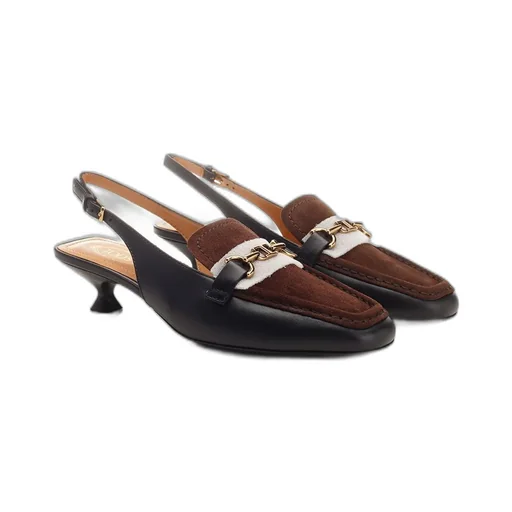 Slingback Loafer Pumps