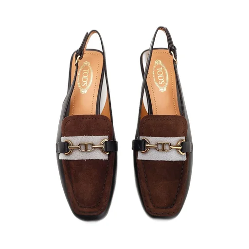 Slingback Loafer Pumps
