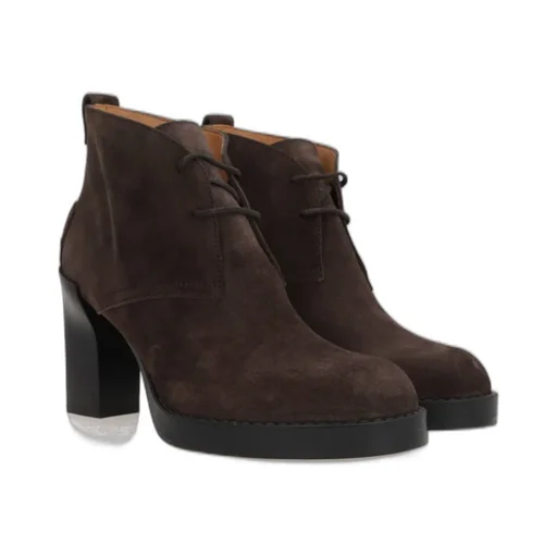 Lace-Up Ankle Boots