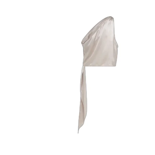 One-Shoulder Draped Top