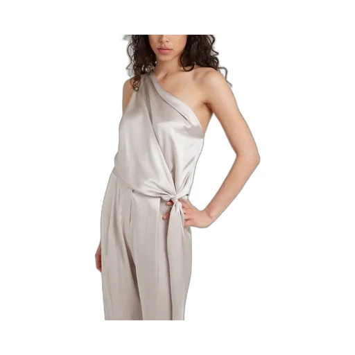 One-Shoulder Draped Top