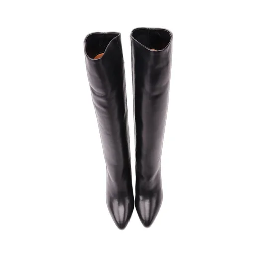 Knee-High Leather Boots