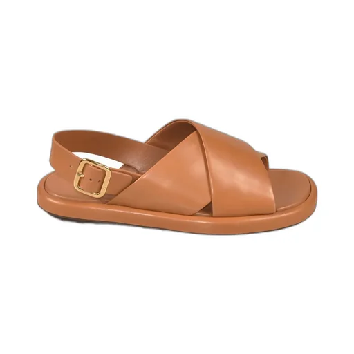 Crisscross Strap Platform Sandals
