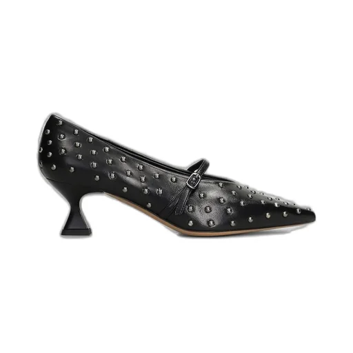 Studded Mary Jane Pumps