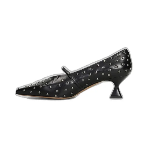 Studded Mary Jane Pumps