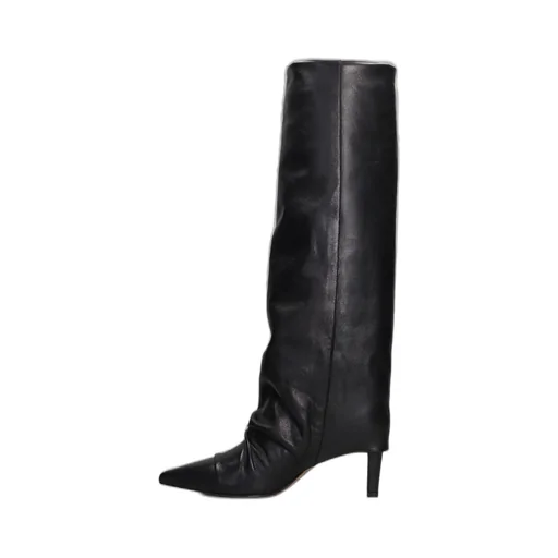 Tall Leather Boots