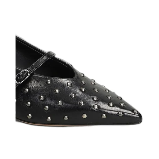 Studded Mary Jane Pumps