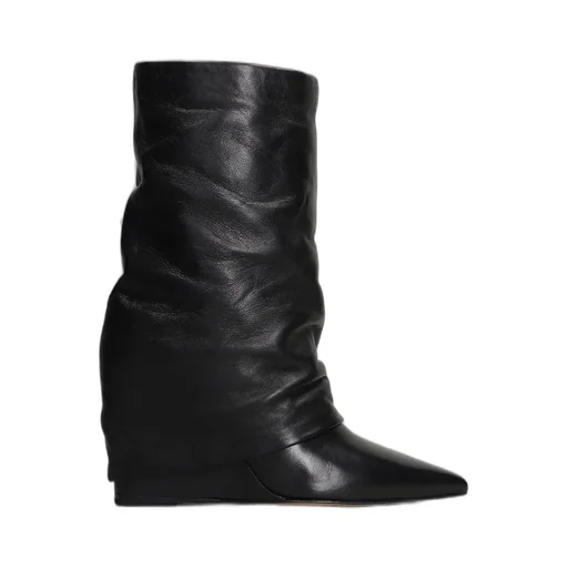 Slouchy Wedge Boots