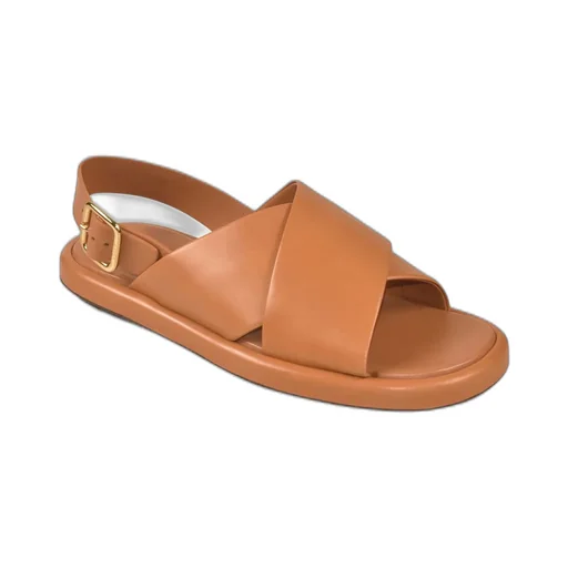 Crisscross Strap Platform Sandals