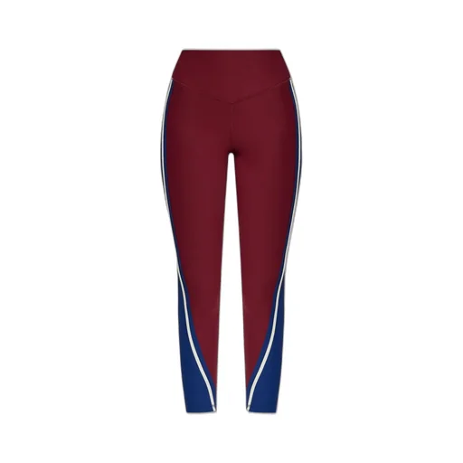 High-Waisted Leggings With Contrast Piping