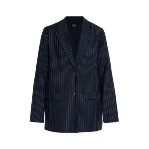 Pinstripe Blazer