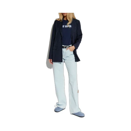 Pinstripe Blazer