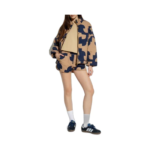 Quilted Bomber Jacket
