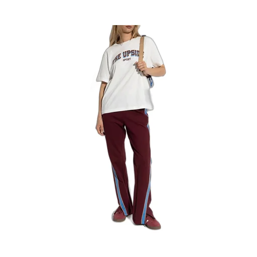 Wide-Leg Track Pants