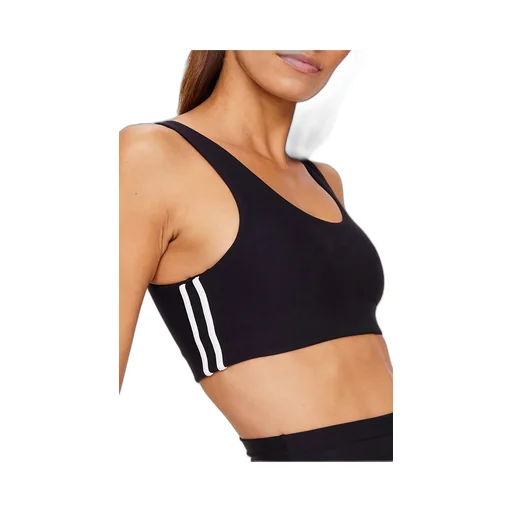 Sports Bra With Side Stripes