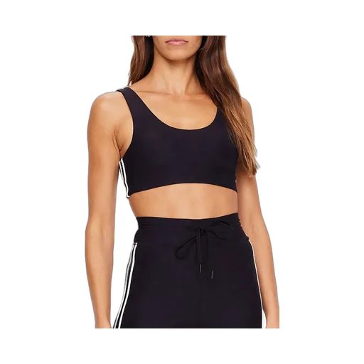 Sports Bra With Side Stripes