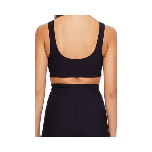 Sports Bra With Side Stripes