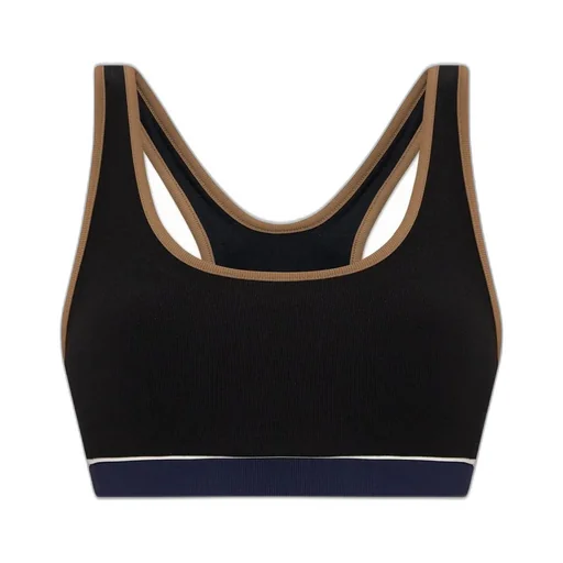 Ribbed Racerback Sports Bra