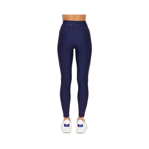 High-Waisted Leggings With Side Stripe