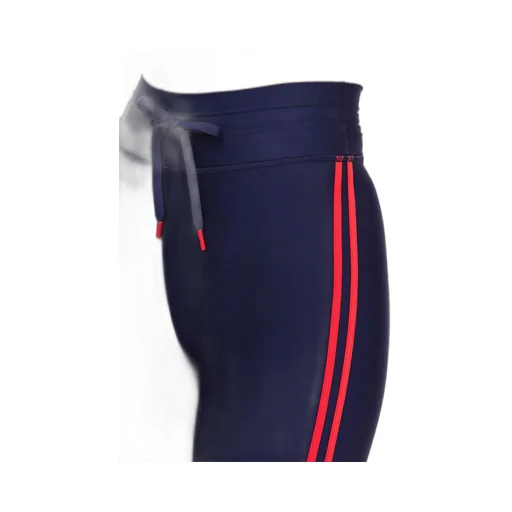 High-Waisted Leggings With Side Stripe