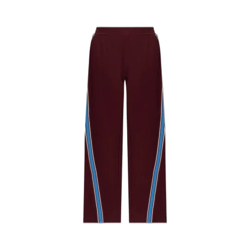 Wide-Leg Track Pants
