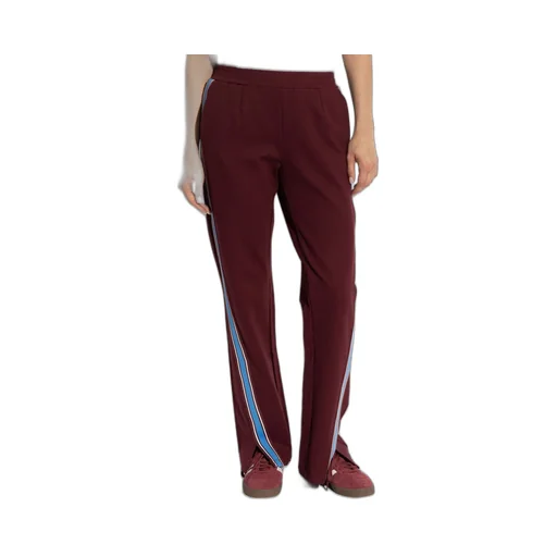 Wide-Leg Track Pants
