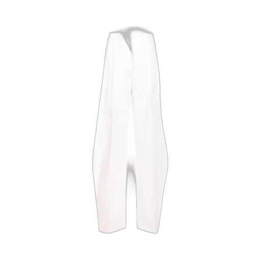 Wide-Leg Tailored Trousers