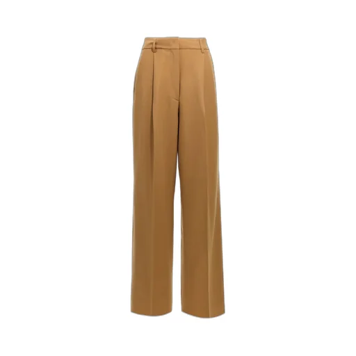 Wide-Leg Tailored Trousers