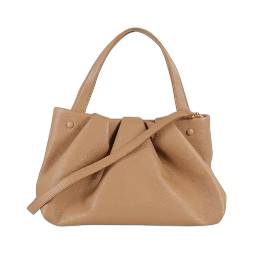 Ruched Top Handle Bag
