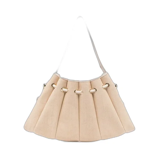 Pleated Shoulder Bag