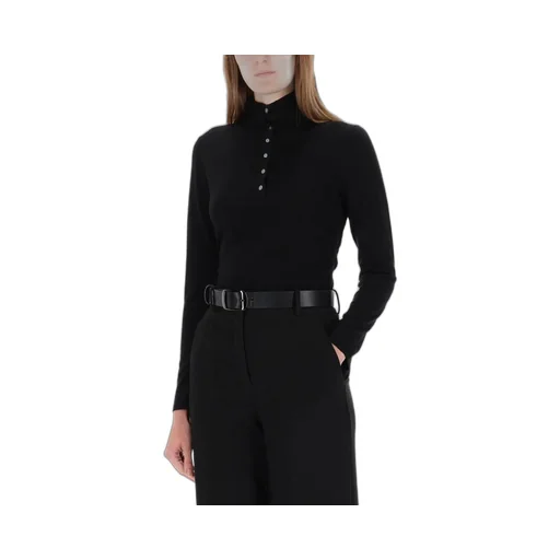 Turtleneck Long-Sleeve Top