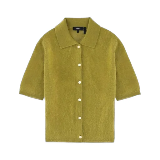Short Sleeve Polo Sweater