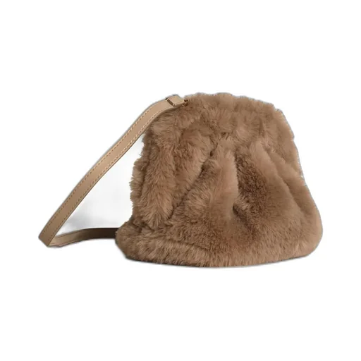 Faux Fur Clutch Bag
