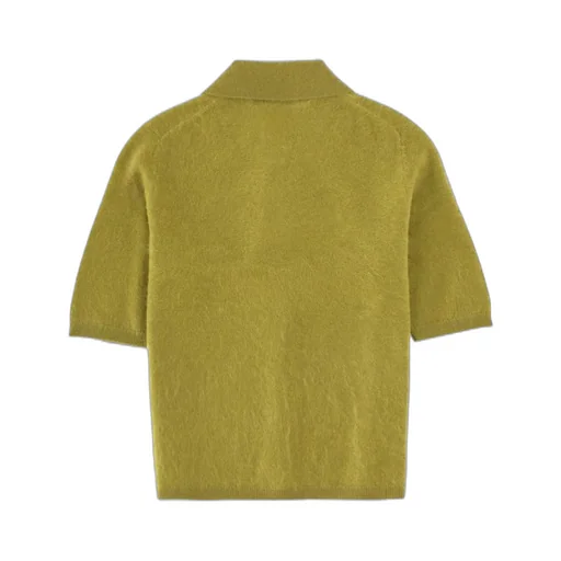 Short Sleeve Polo Sweater