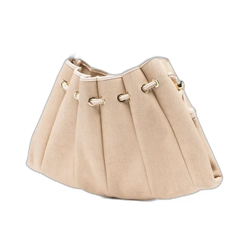 Pleated Shoulder Bag