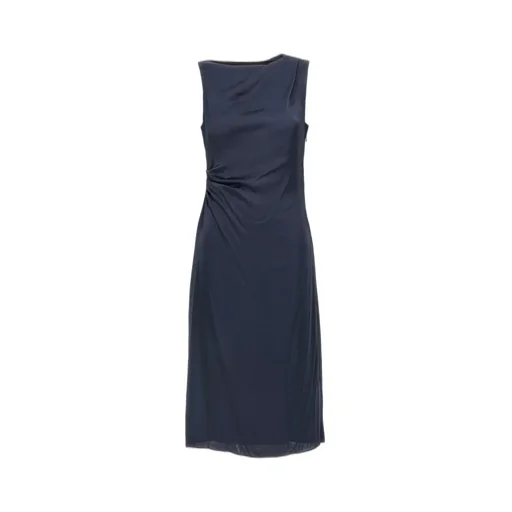 Sleeveless Ruched Dress