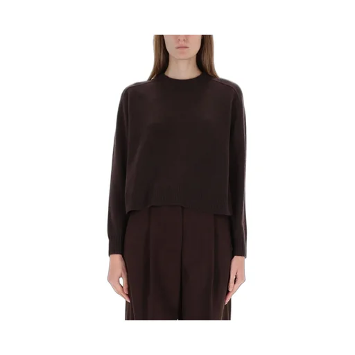 Cropped Crewneck Sweater
