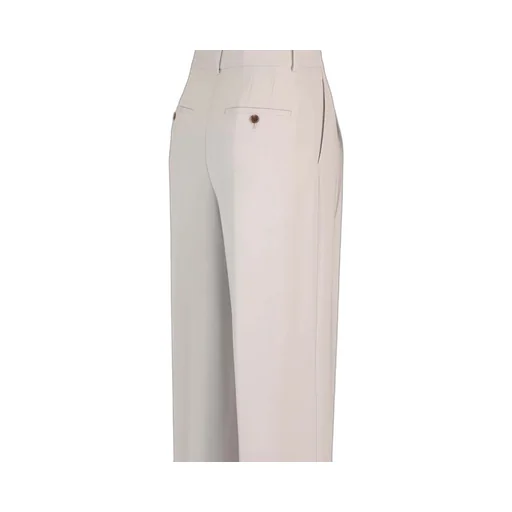Pleated Wide-Leg Trousers