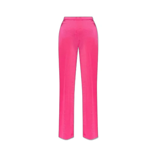 High-Waisted Straight-Leg Pants